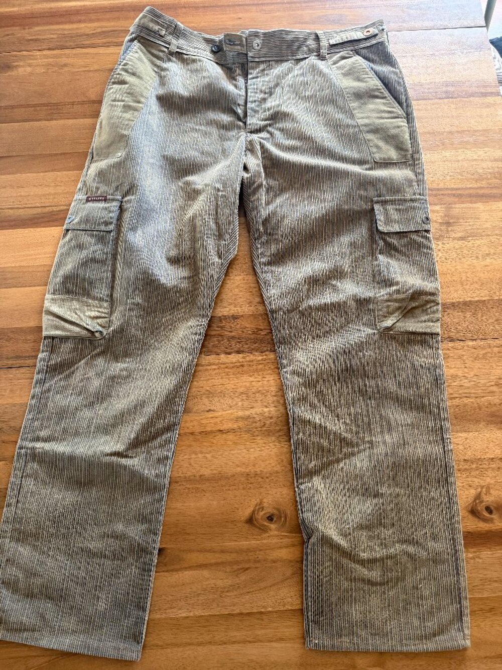 Vintage Marlboro Classics Utility Corduroy Stripe Cargo Pants